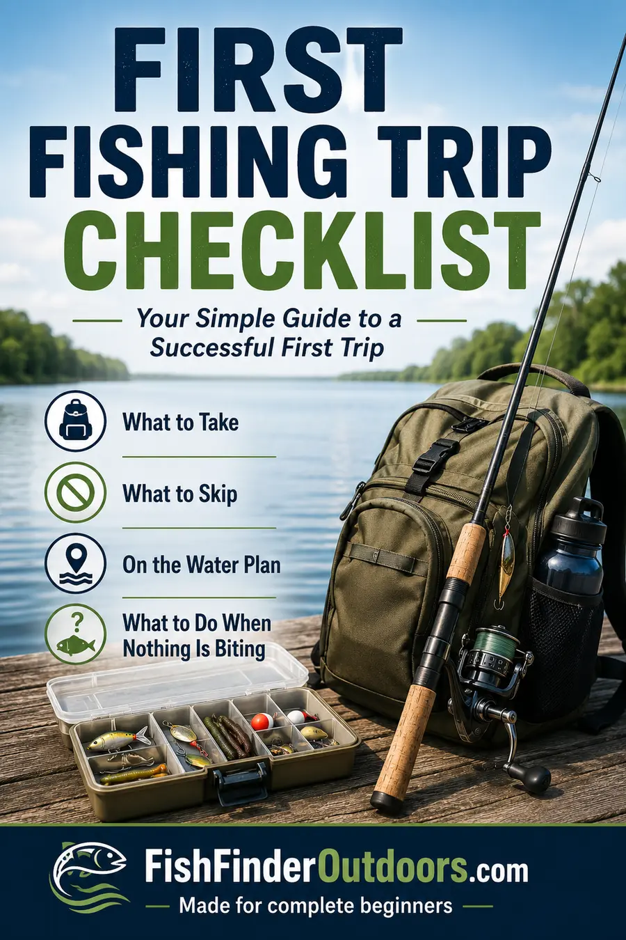 First Fishing Trip Checklist cover